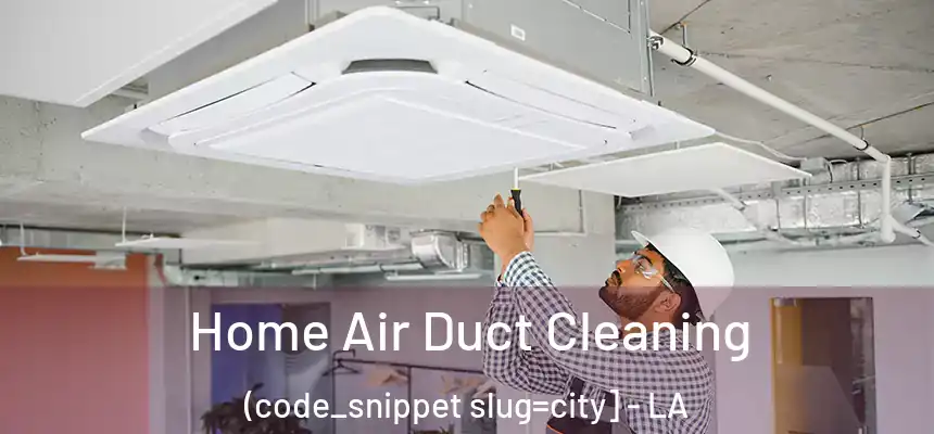  Home Air Duct Cleaning (code_snippet slug=city] - LA